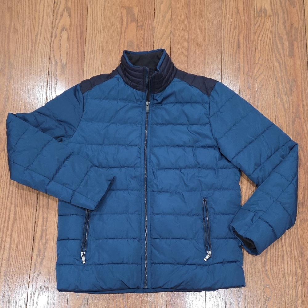 Weatherproof Men's Navy Puffer Jacket
